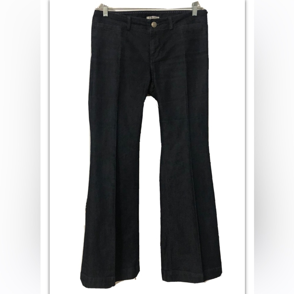 Banana Republic Womens Wide Leg Denim Trousers Jeans, Size 10 (pre-owned)